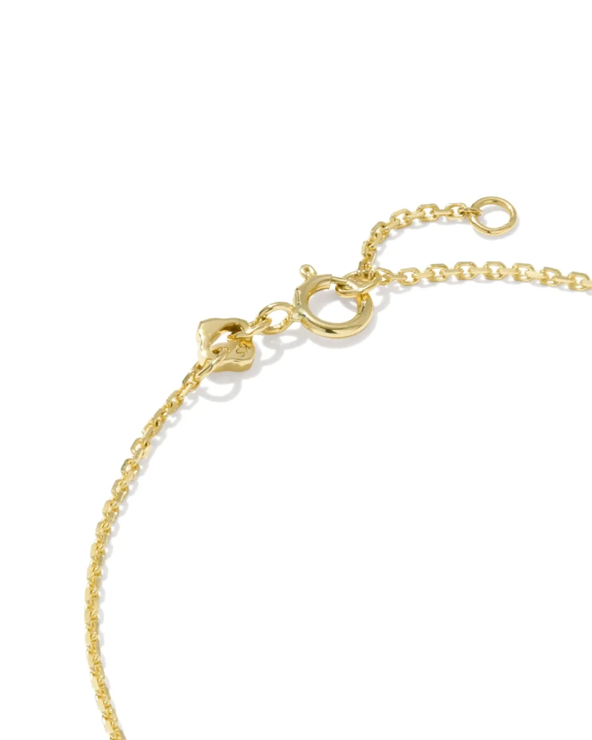 0.46 ct Lab Grown Diamond Adia 14k Yellow Gold Delicate Chain Bracelet