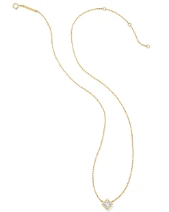 0.75 ct Lab Grown Diamond Michelle 14k Yellow Gold Pendant Necklace
