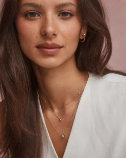 0.75 ct Lab Grown Diamond Michelle 14k Yellow Gold Pendant Necklace