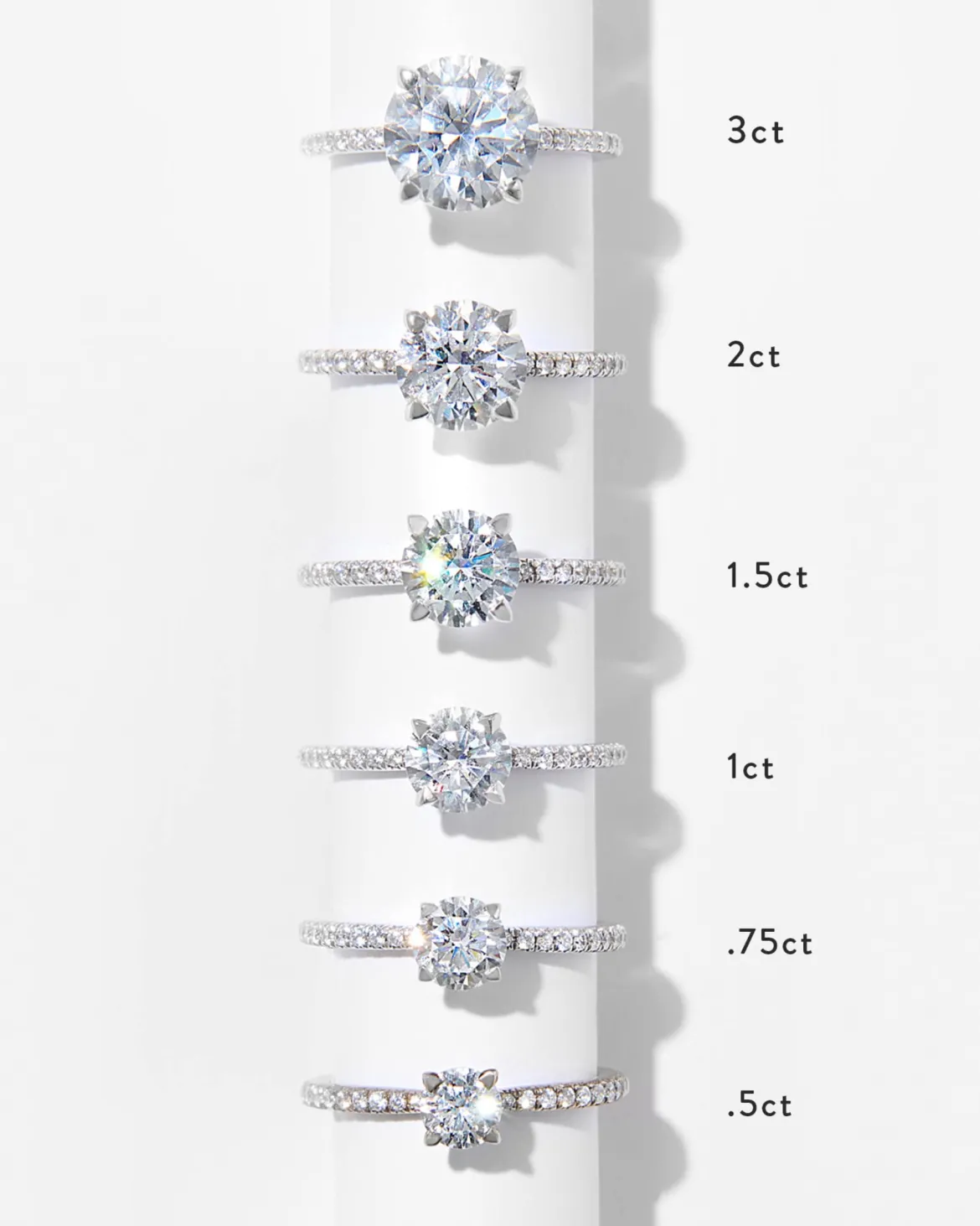 1 ct Signature Engagement Ring in 14k Rose Gold
