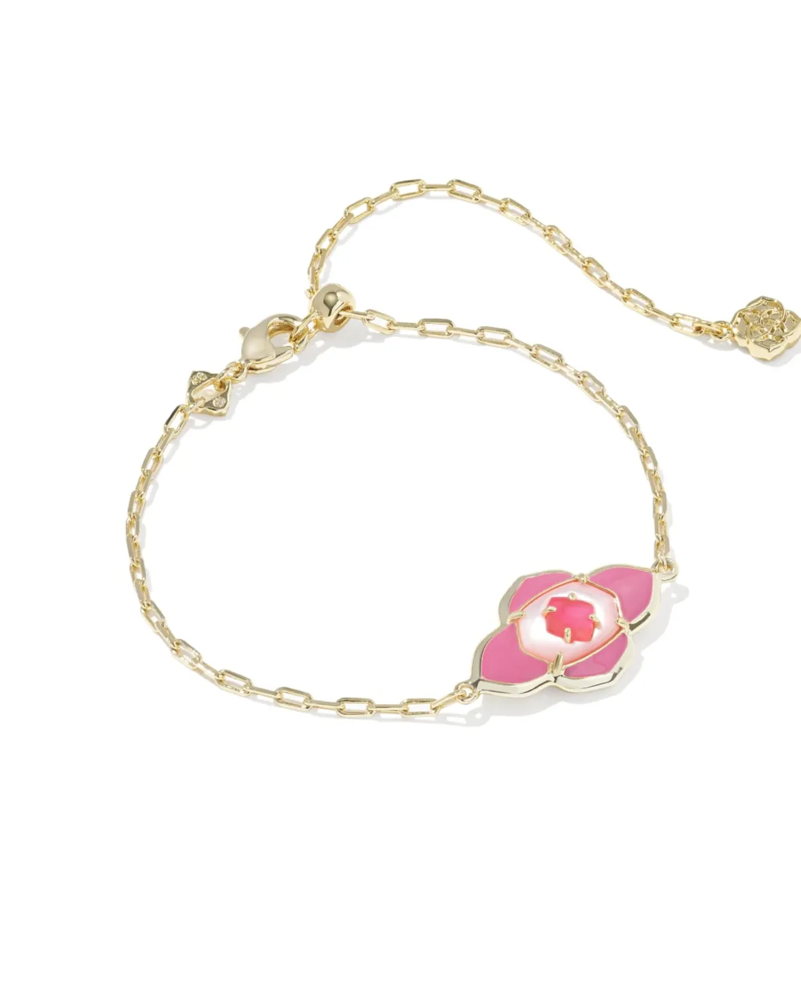 Abbie Medallion Gold Delicate Chain Bracelet