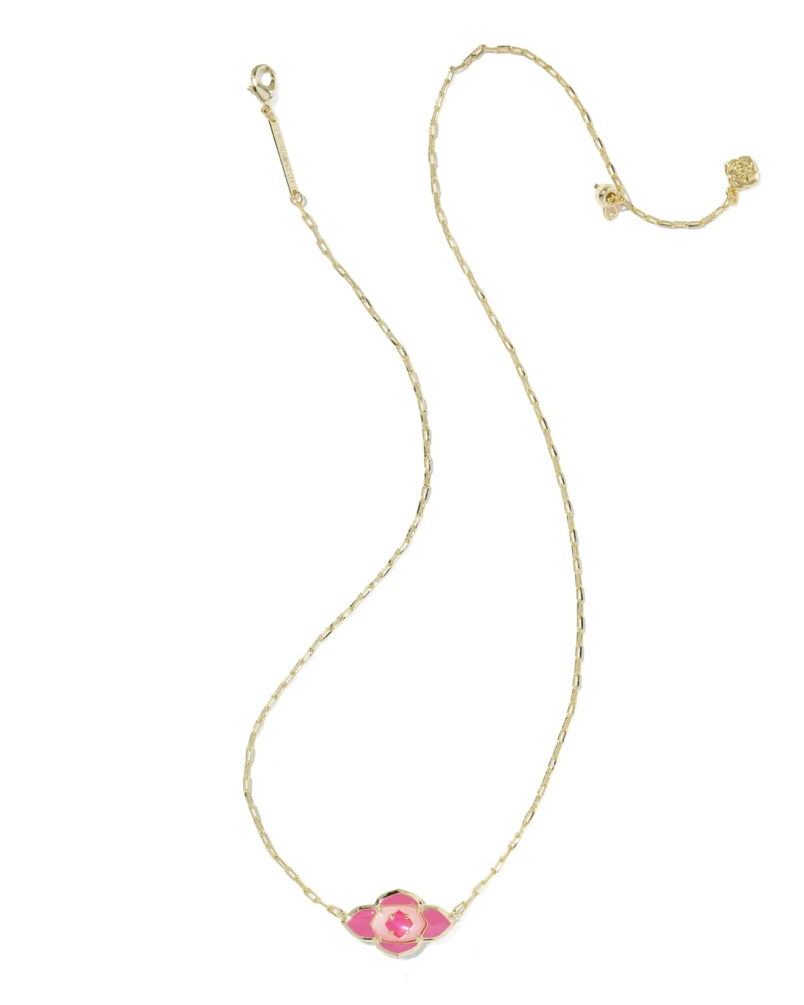 Abbie Medallion Gold Short Pendant Necklace