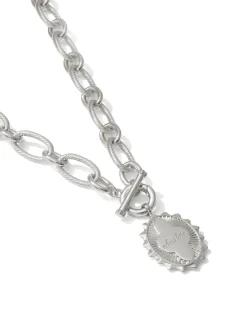Abuelita Silver Link and Chain Necklace