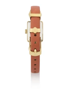 Adela Gold Leather Watch
