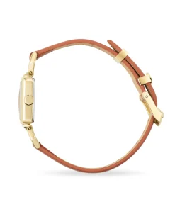 Adela Gold Leather Watch