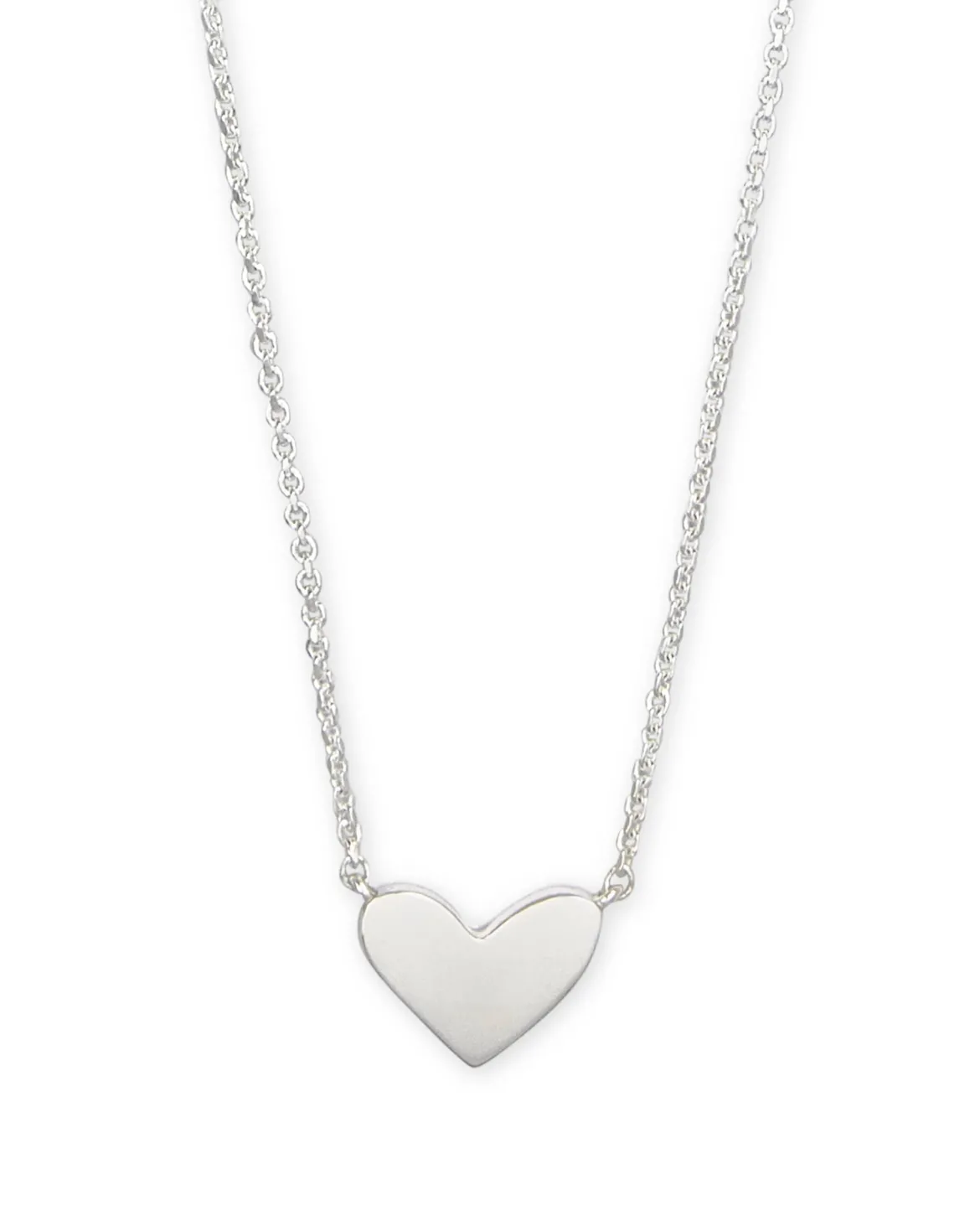 Ari Heart Pendant Necklace in Sterling Silver