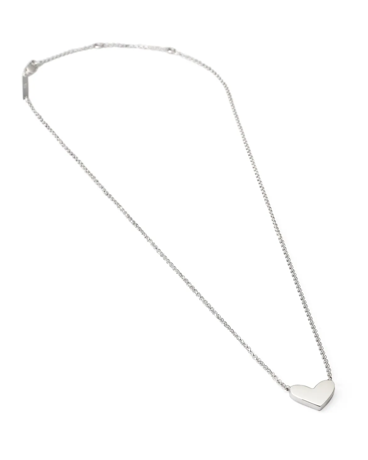 Ari Heart Pendant Necklace in Sterling Silver