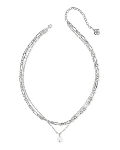 Ashton Silver Multi Strand Necklace