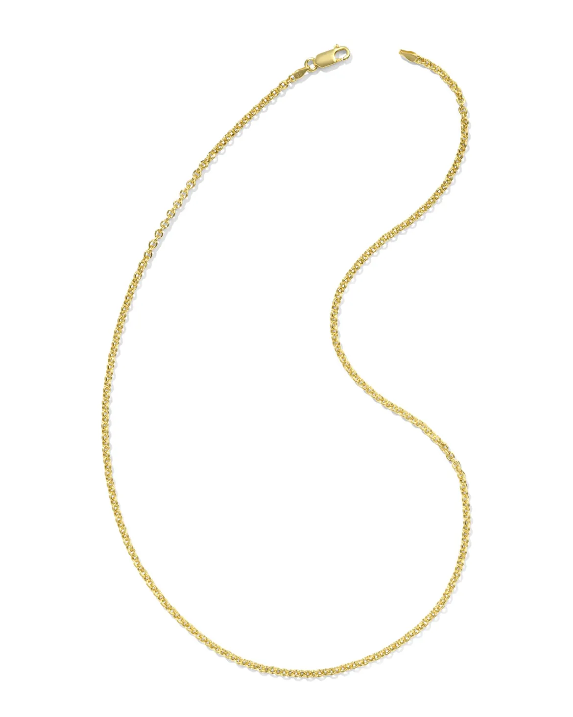 Axel 20" Chain Necklace in 18k Gold Vermeil