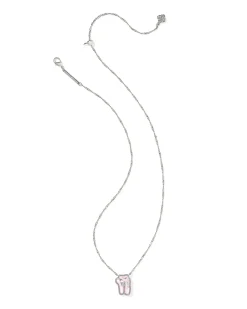 Ballet Silver Short Pendant Necklace