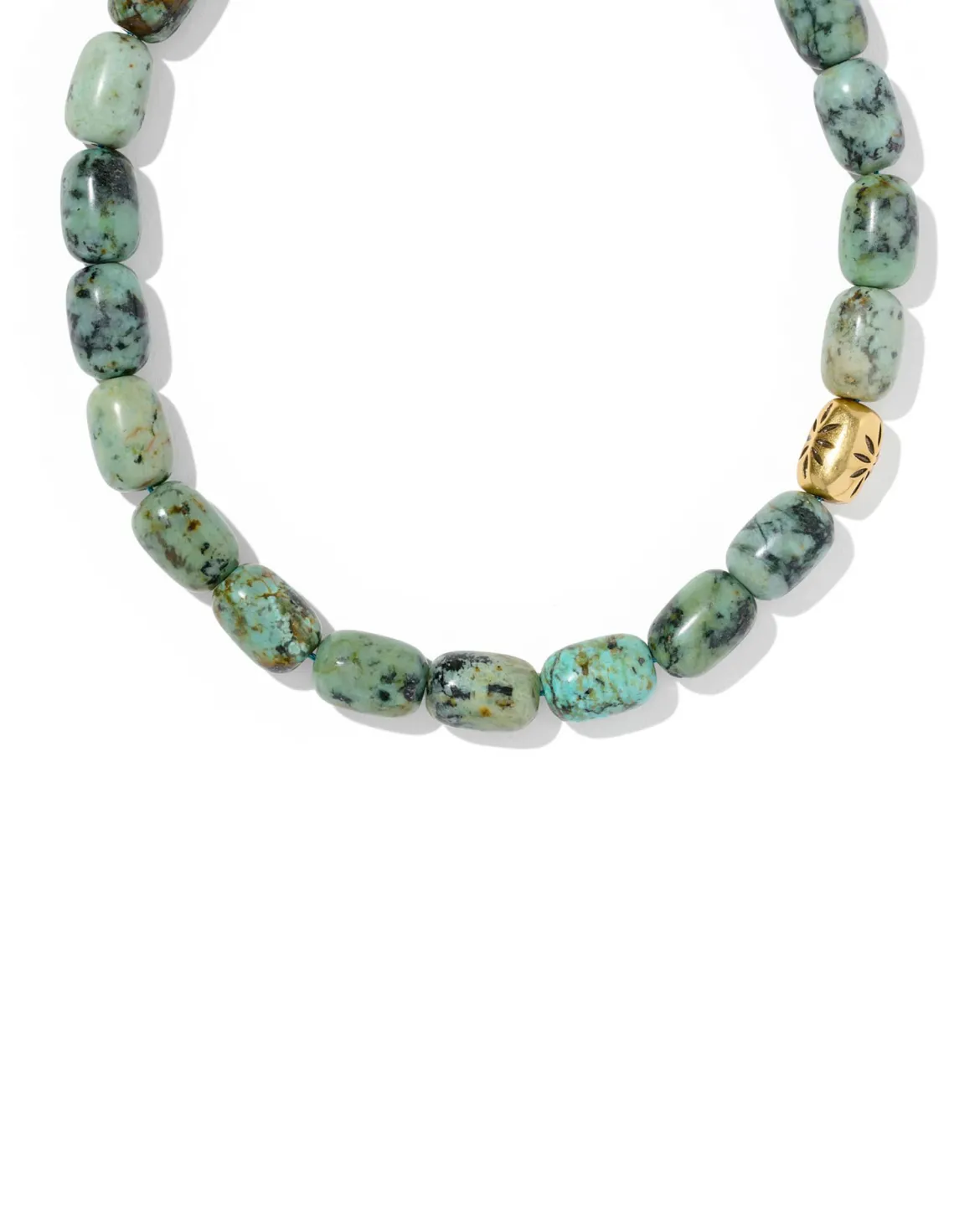Beaded Vintage Gold Statement Collar Necklace