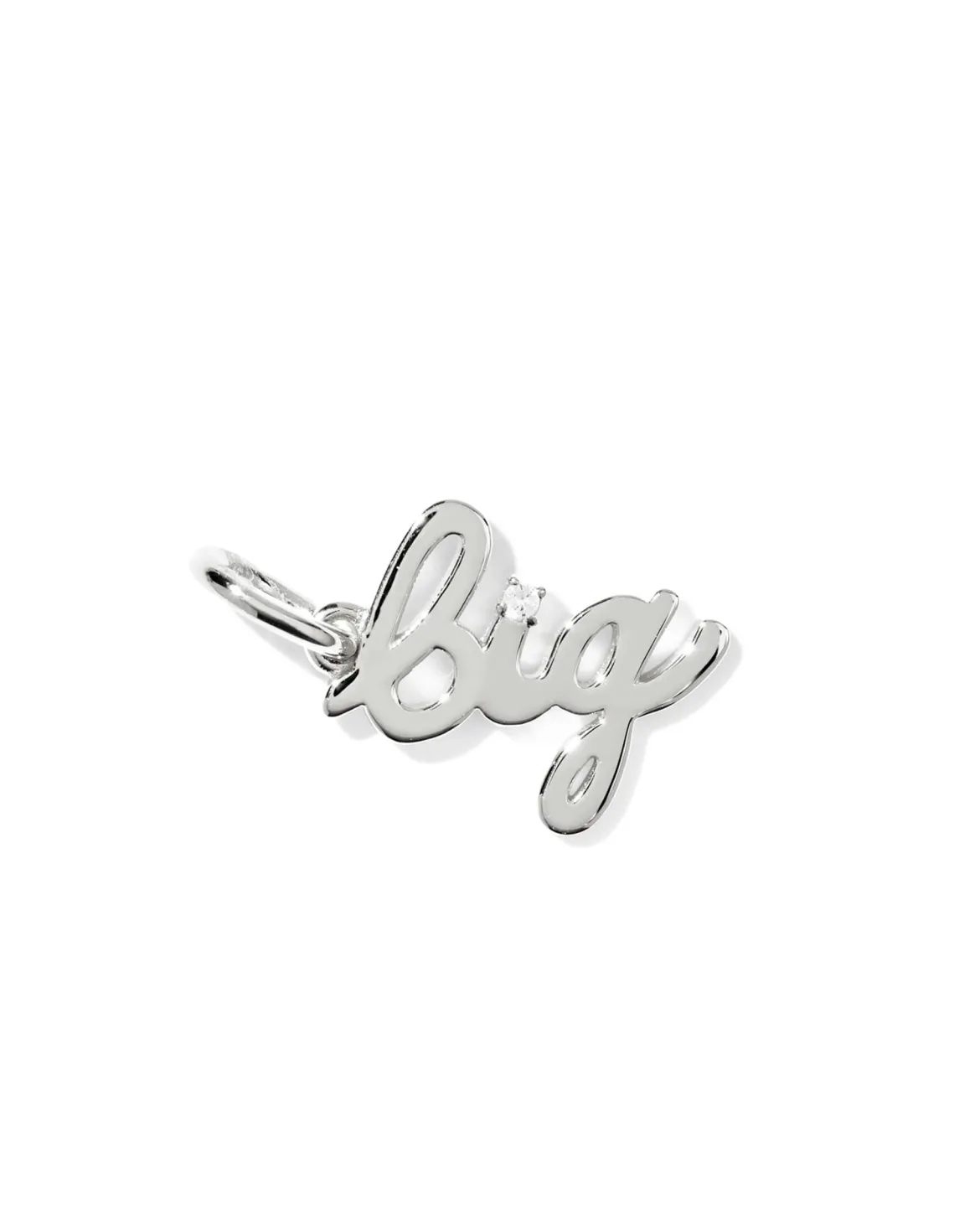 Big Sterling Silver Charm
