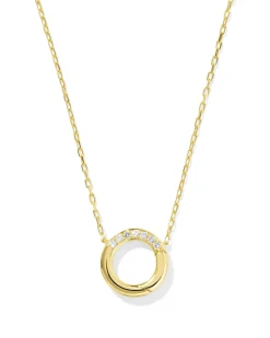 Brittany 18k Gold Vermeil Pendant Necklace