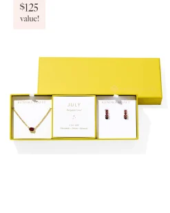 Cailin Gold Birthstone Gift Set of 2