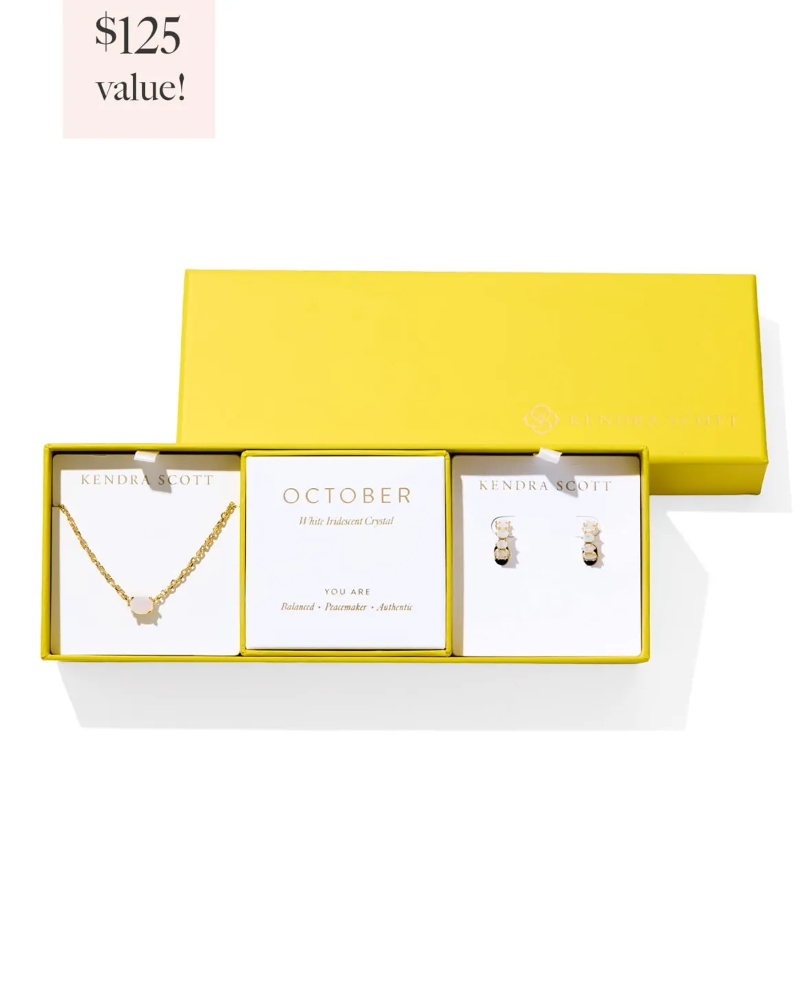 Cailin Gold Birthstone Gift Set of 2