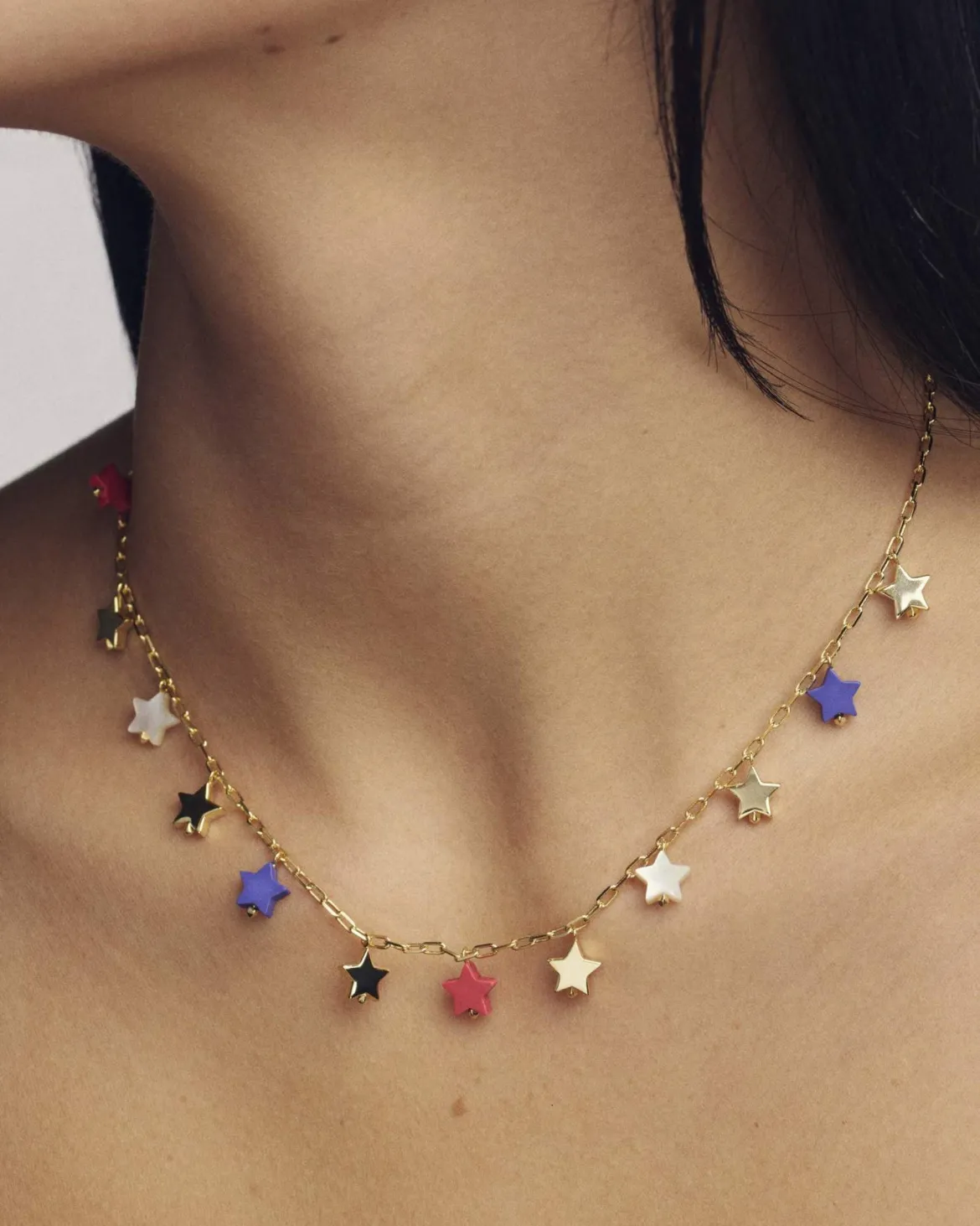 Camila Gold Strand Necklace