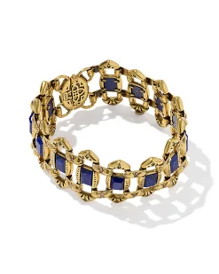 Catherine Vintage Gold Statement Bracelet