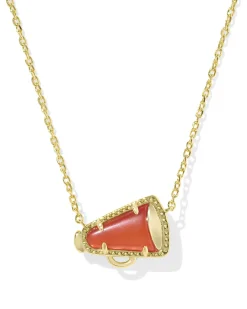 Cheer Gold Short Pendant Necklace