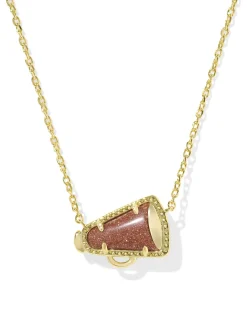 Cheer Gold Short Pendant Necklace