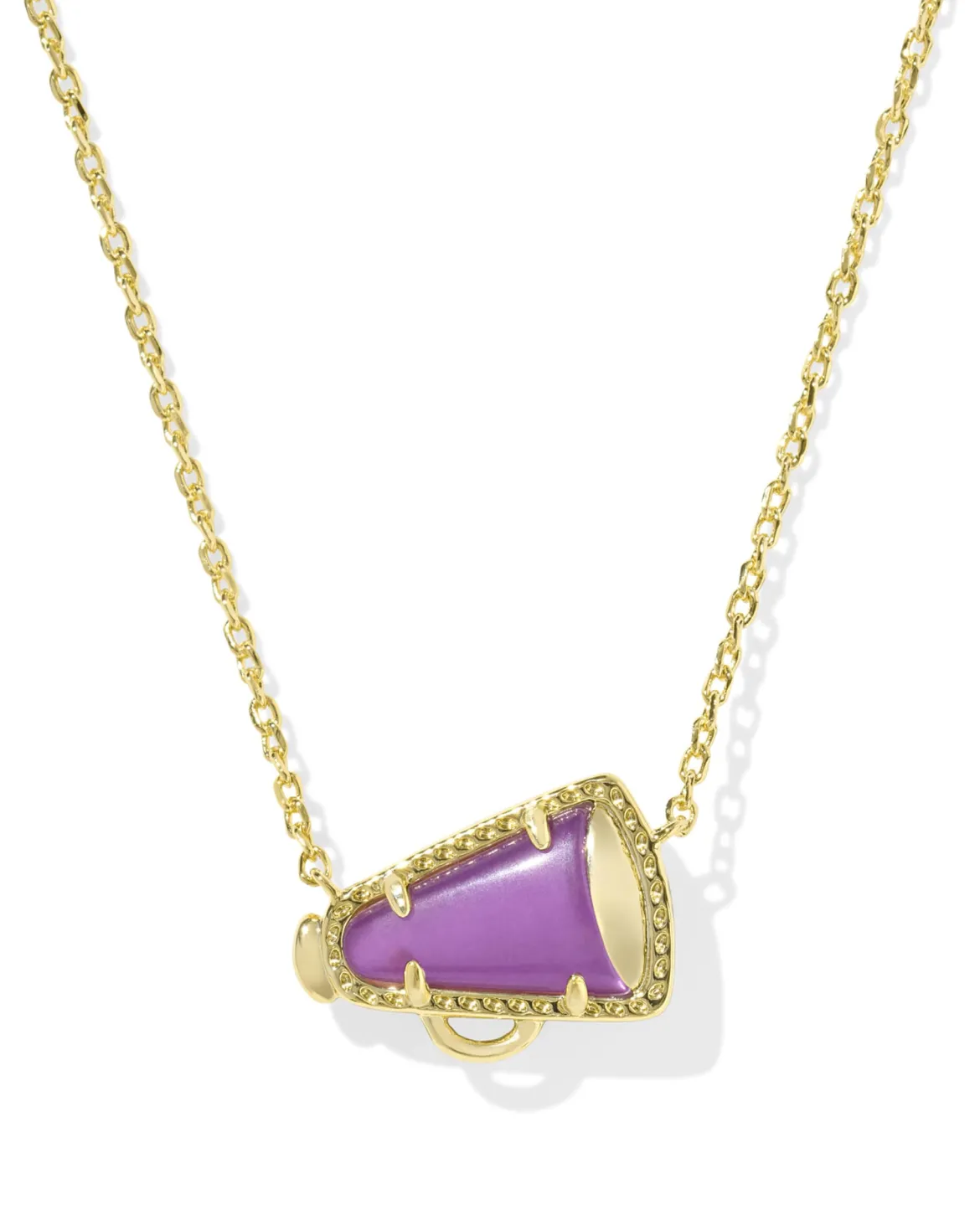 Cheer Gold Short Pendant Necklace