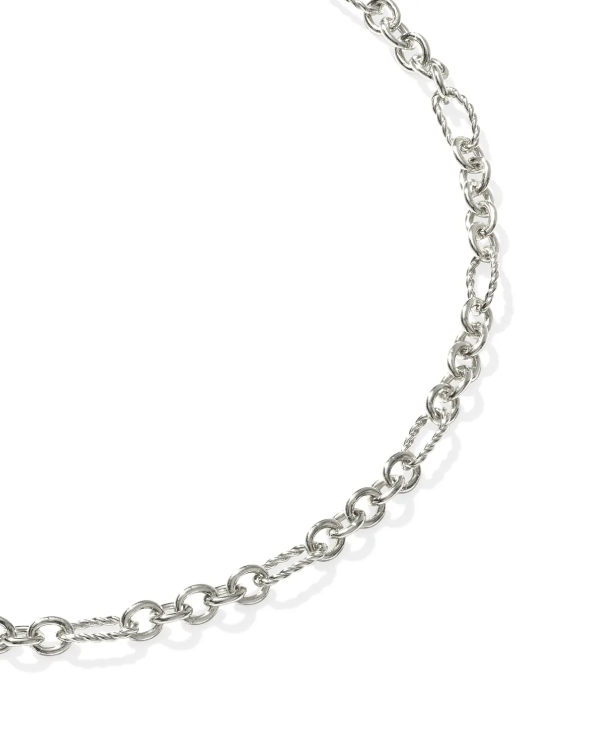 Colin Oxidized Sterling Silver Chain Bracelet