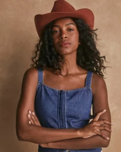 Cowgirl Pinch Crown Hat