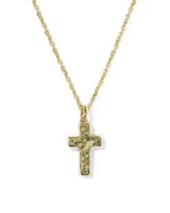 Cross Gold Pendant Necklace