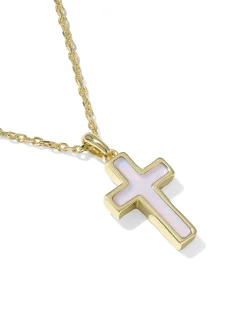 Cross Gold Pendant Necklace