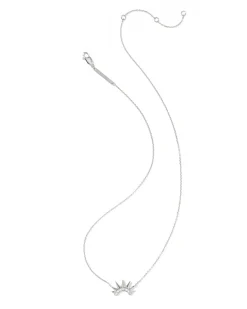 Crown Sterling Silver Short Pendant