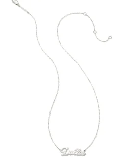 Dallas Pendant Necklace in Sterling Silver