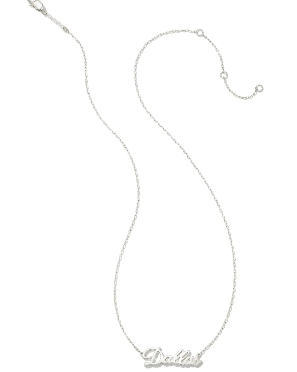 Dallas Pendant Necklace in Sterling Silver