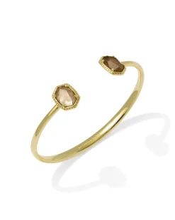 Daphne Gold Frame Cuff Bracelet