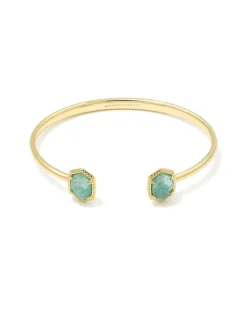 Daphne Gold Frame Cuff Bracelet