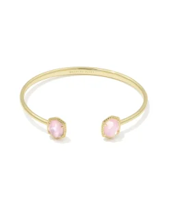 Daphne Gold Frame Cuff Bracelet