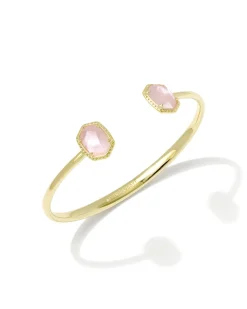 Daphne Gold Frame Cuff Bracelet