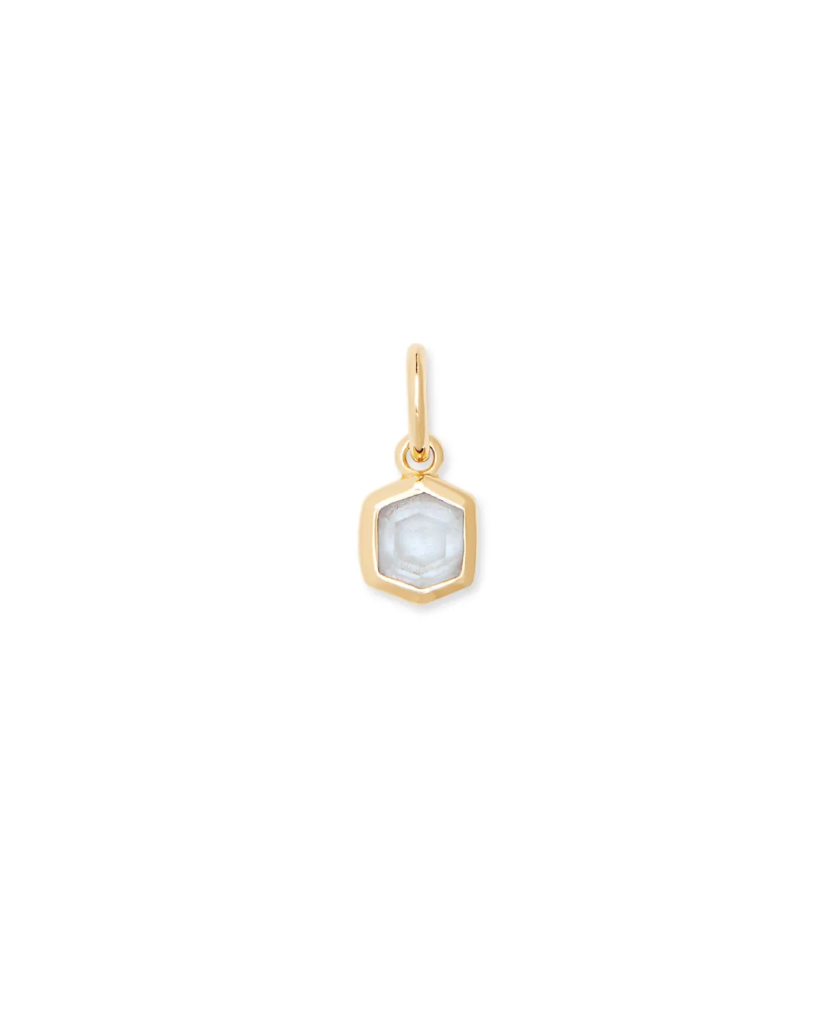 Davie 18k Gold Vermeil April Charm