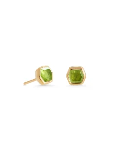 Davie 18k Gold Vermeil August Stud Earrings