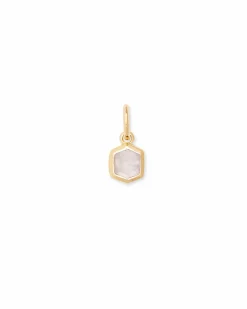 Davie 18k Gold Vermeil June Charm