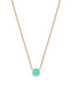 Davie 18k Gold Vermeil May Pendant Necklace