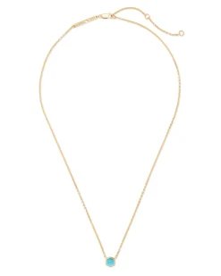Davie 18k Gold Vermeil May Pendant Necklace