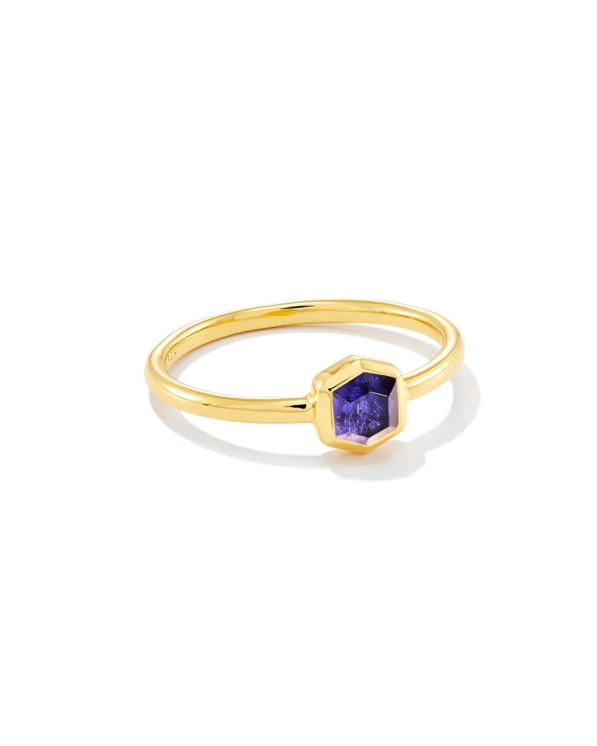Davie 18k Gold Vermeil September Band Ring