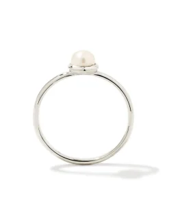 Davie Pearl Sterling Silver Band Ring in Freshwater Cultured Pearl