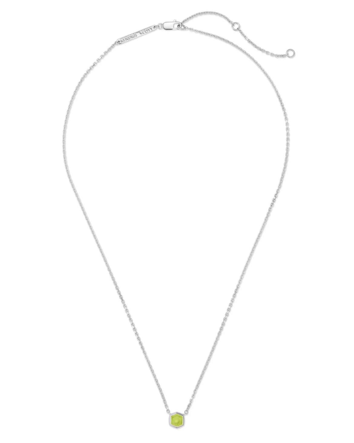 Davie Sterling Silver August Pendant Necklace