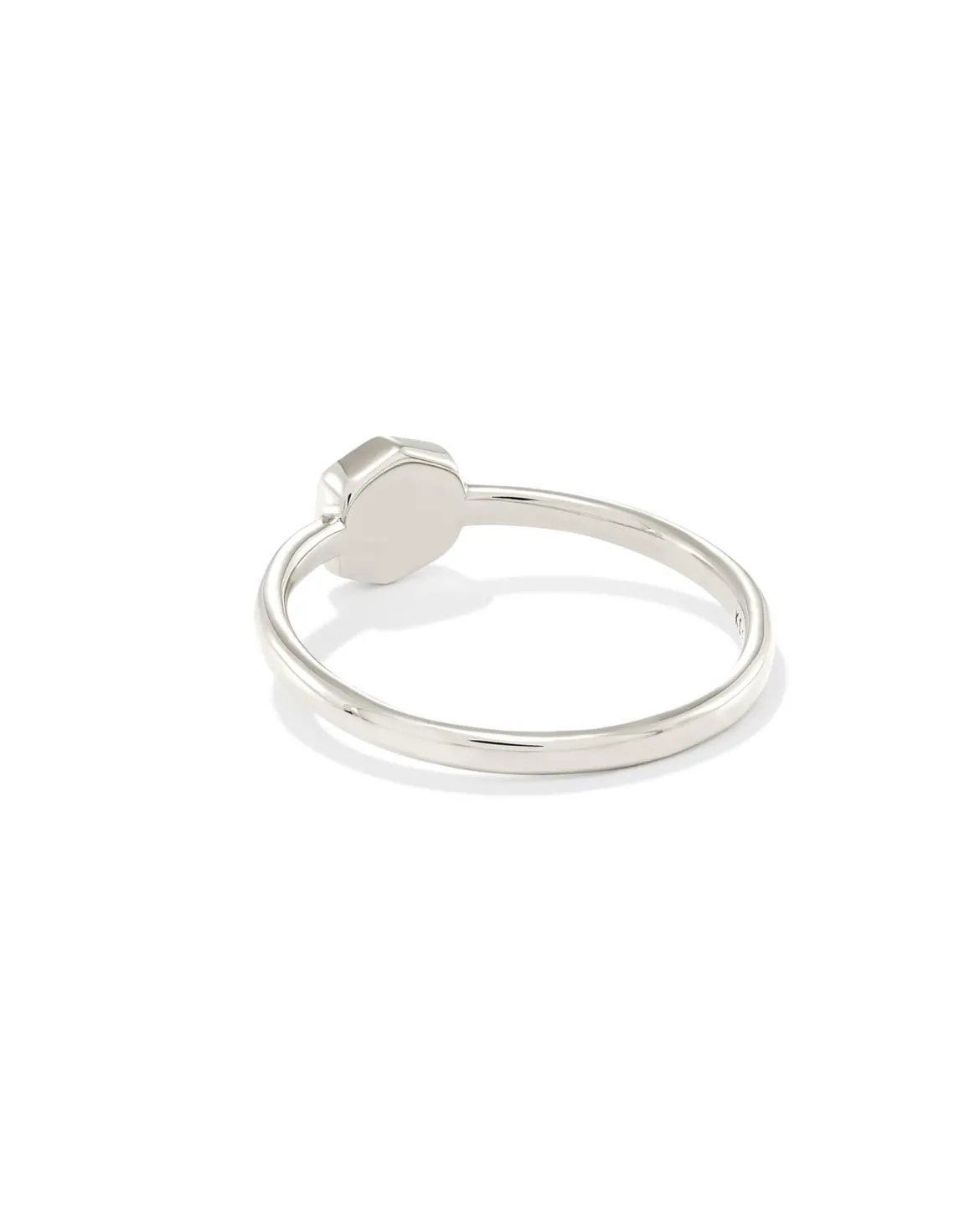 Davie Sterling Silver January Band Ring