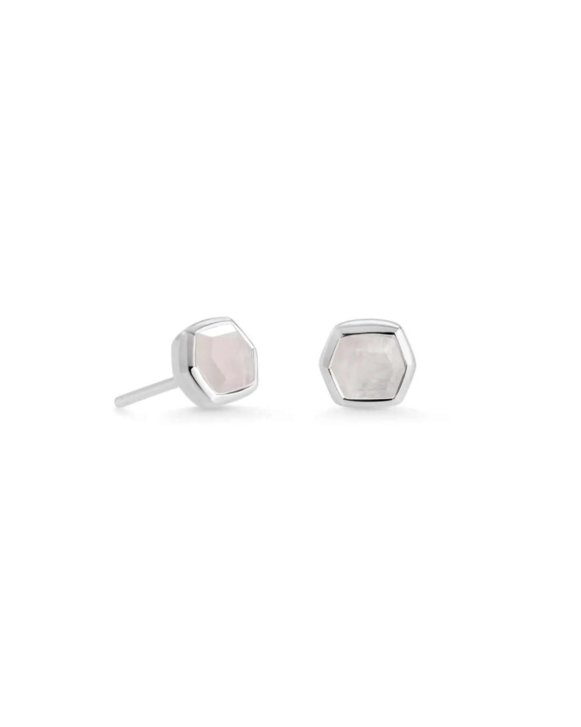 Davie Sterling Silver June Stud Earrings