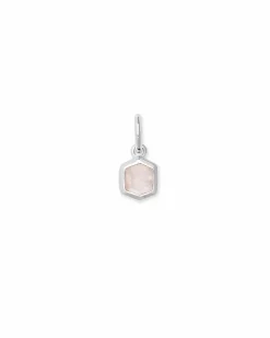 Davie Sterling Silver June Charm