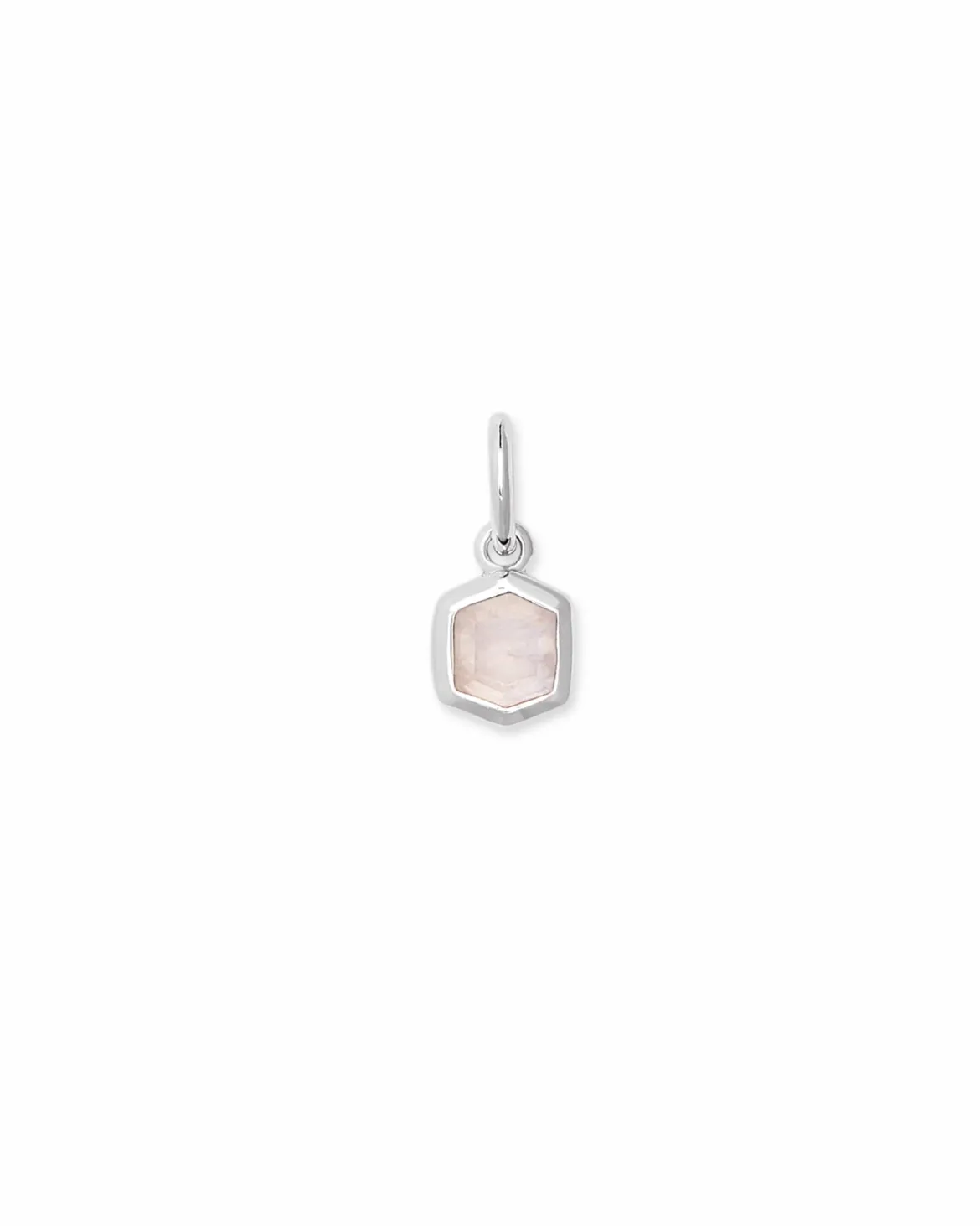 Davie Sterling Silver June Charm