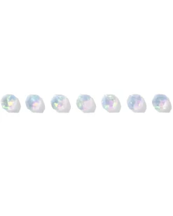 Davie Sterling Silver Stud Earrings in White Lab Grown Opal