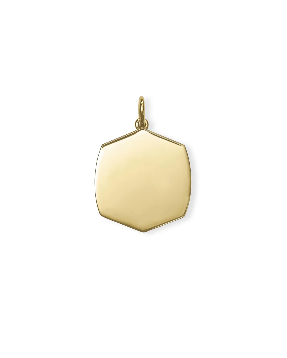 Davis Charm in 18k Gold Vermeil