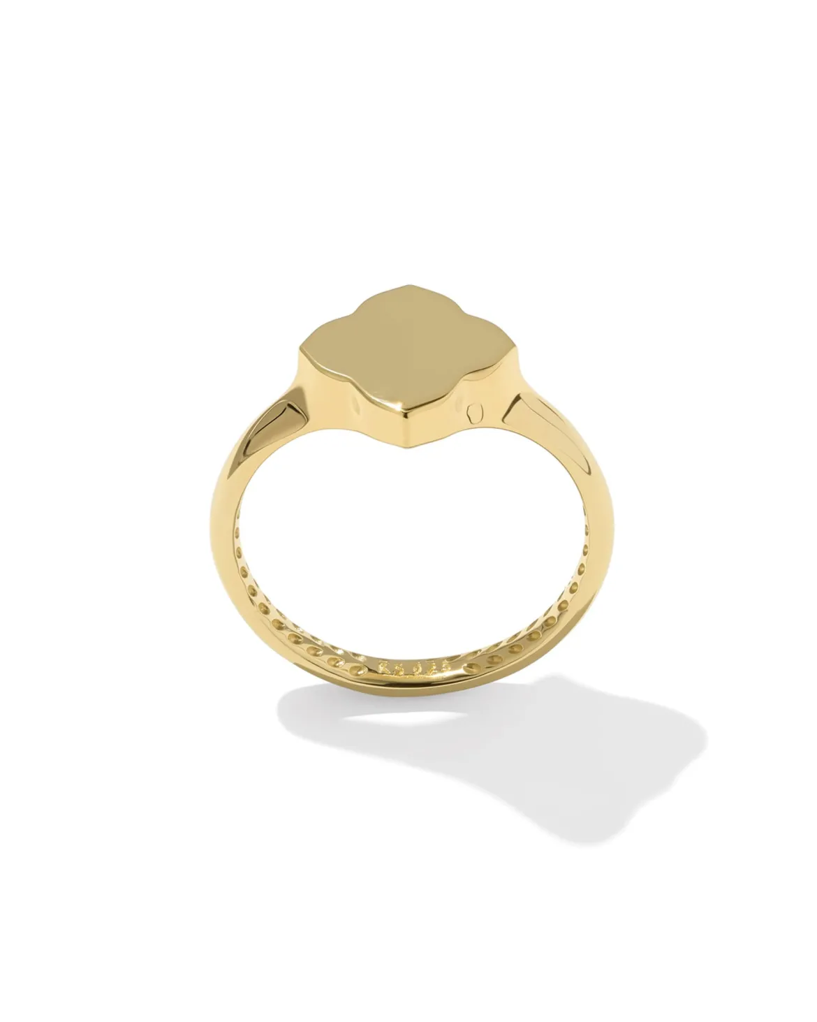 Dira 18k Gold Vermeil Metal Band Ring